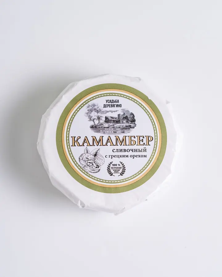 Сыр "Камамбер" с грецким орехом (150 гр)